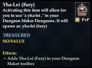 Yha-Lei (Fury)