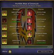 Innoruuk Blessings and Miracles