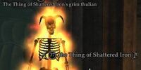 The Thing of Shattered Iron