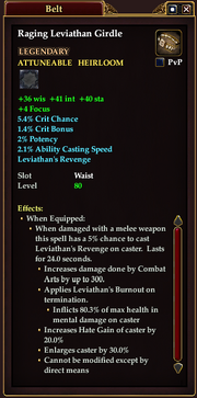 Raging Leviathan Girdle