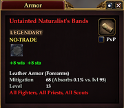 Untainted Naturalist's Bands