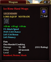 Ice Rime Hand Wraps
