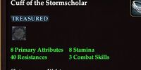 Cuff of the Stormscholar