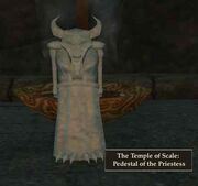 Temple of scale pedestal of priestess entrance