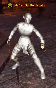 A defiant Sol Ro historian
