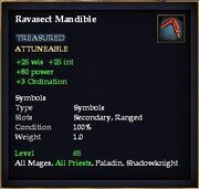 Ravasect Mandible (Dropped)