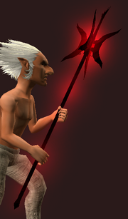 Shadowfire Greatstaff (Equipped)