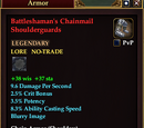 Battleshaman's Chainmail Shoulderguards