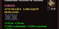 Dominant Wristlet of Assault