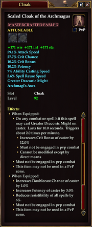 Scaled Cloak of the Archmagus