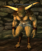 A Gorehorn pitfighter