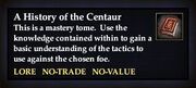 A History of the Centaur (Book)