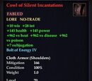 Cowl of Silent Incantations
