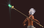 Unfathomable Aquastaff (Equipped)