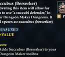 Succubus (Berserker)