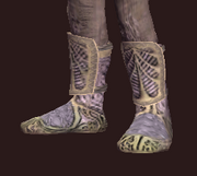 Vagabond's Bronze-Trimmed Chain Shoes (Equipped)