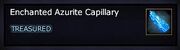 Enchanted Azurite Capillary