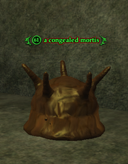 A congealed mortis