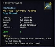 A fancy firework