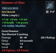 Hammer of Marr