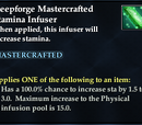 Deepforge Mastercrafted Stamina Infuser