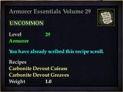 Armorer Essentials Volume 29
