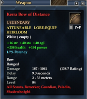 Kerra Bow of Distance