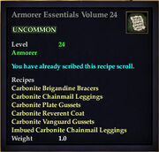 Armorer Essentials Volume 24