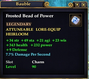 Frosted Bead of Power