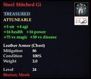 Steel Stitched Gi