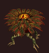 A Red Carnivorous Plant