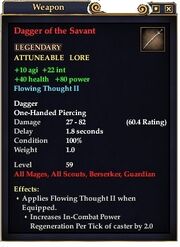 Dagger of the Savant