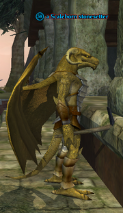 A Scaleborn stonesetter