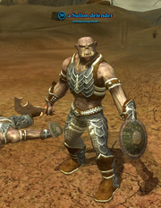 A Sullon defender