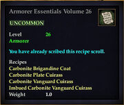 Armorer Essentials Volume 26