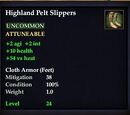 Highland Pelt Slippers