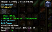 Magus's Glowing Gossamer Robe