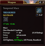 Tempered Mace