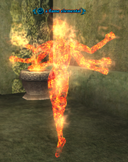 A flame elemental