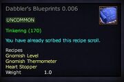 Dabbler's Blueprints 0.006