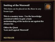 Smiting of the Werewolf