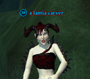A lamia carver