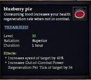 Blueberry pie