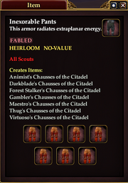 Inexorable Pants