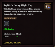 Taglfitz's Lucky Flight Cap