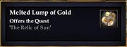 Melted Lump of Gold