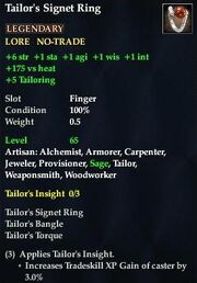 Tailor's Signet Ring