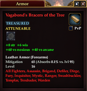 Vagabond's Bracers of the Tree