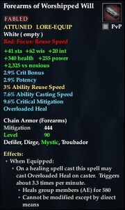 Forearms of Worshipped Will