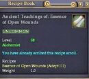 Ancient Teachings of: Essence of Open Wounds